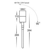 Havit Lighting Spike Lights Tivah LED Garden Spike Light CCT 5w Lights-For-You HV1477T 9350418027696